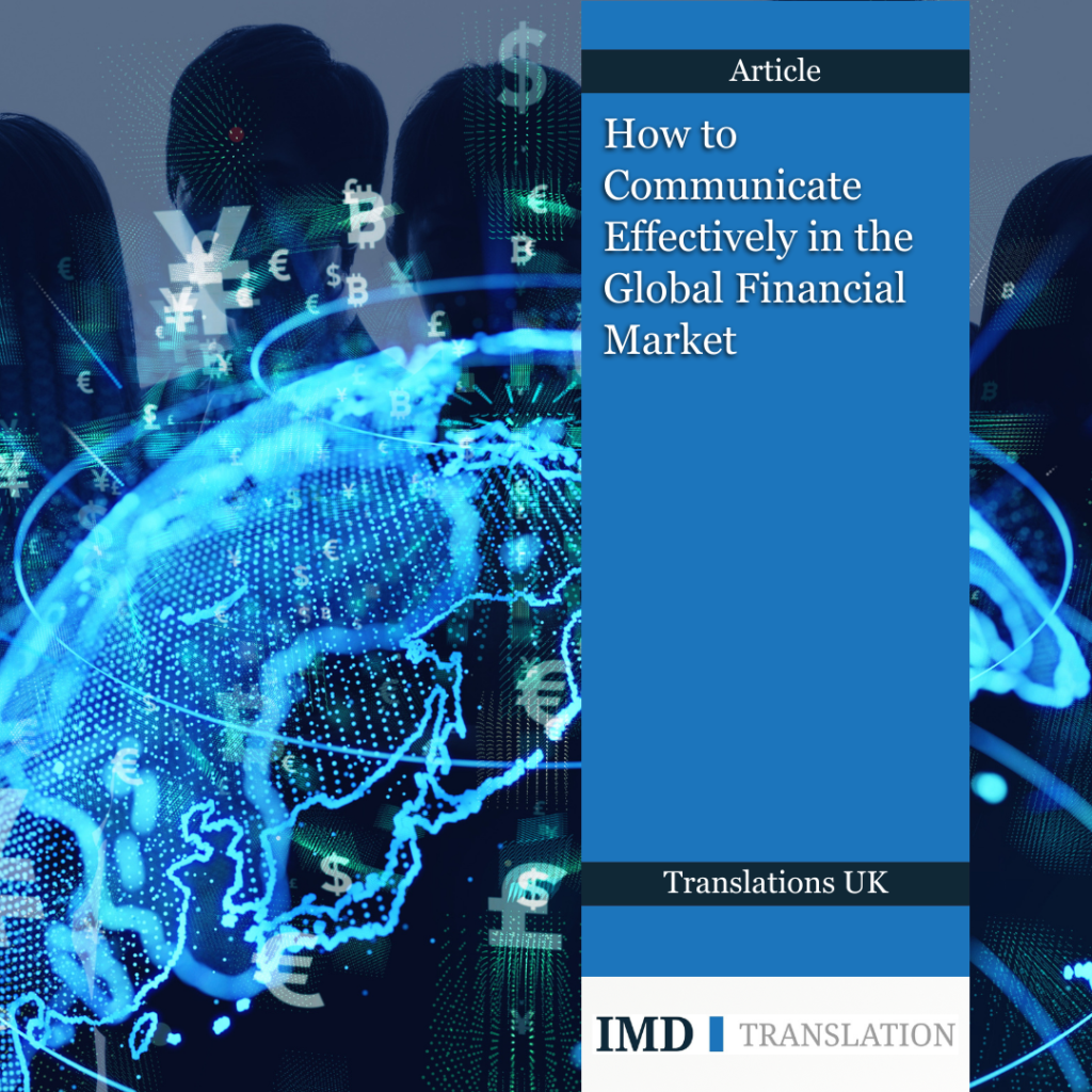 Generic translation related image next to IMD Translation logo and article title