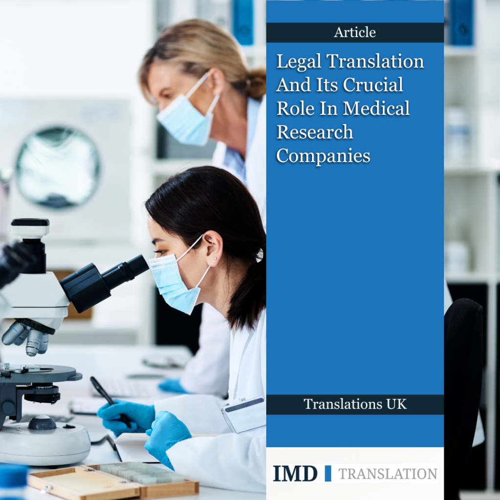 Generic translation related image next to IMD Translation logo and article title