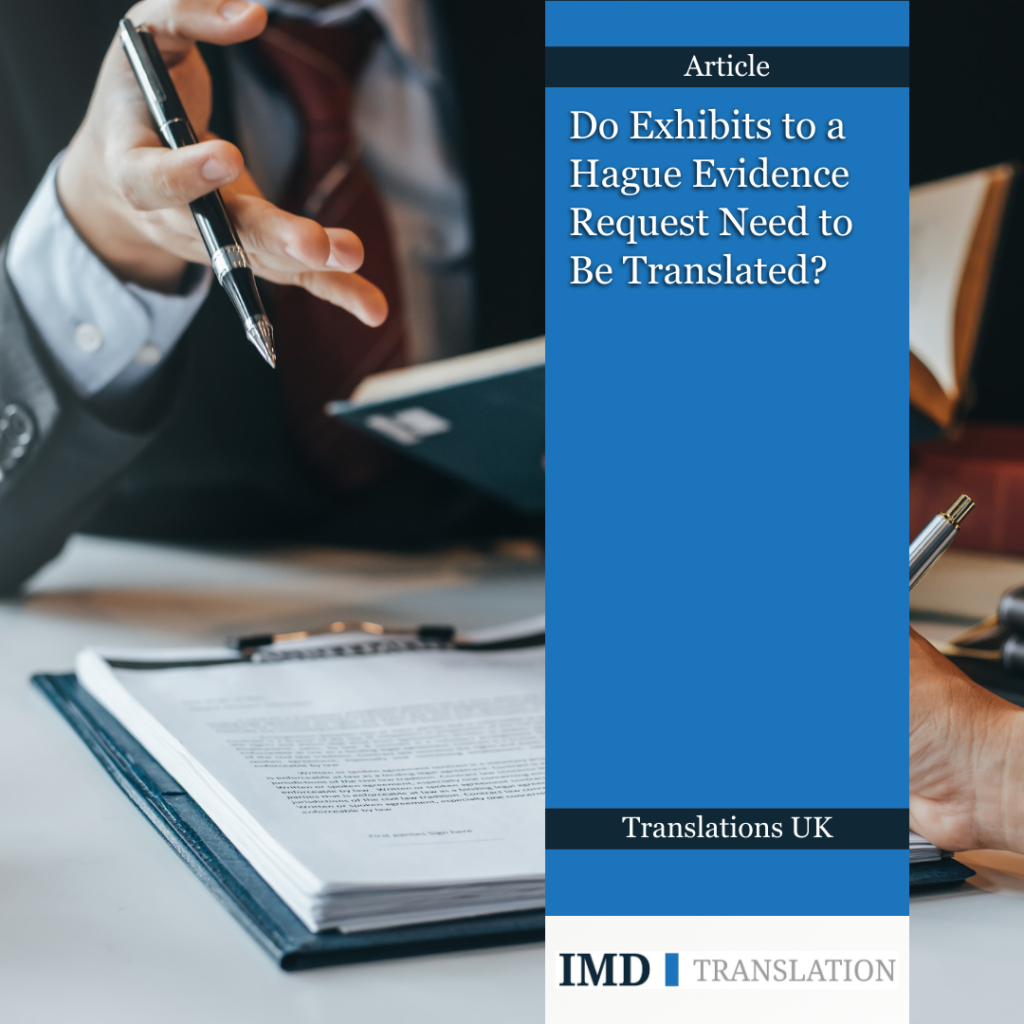 Generic translation related image next to IMD Translation logo and article title