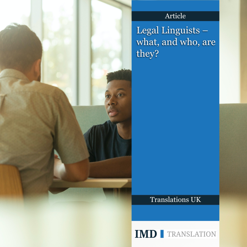 Generic translation related image next to IMD Translation logo and article title