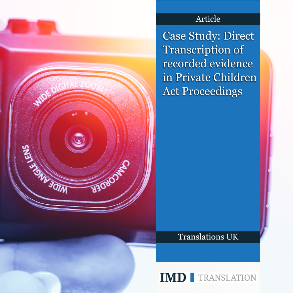 Generic translation related image next to IMD Translation logo and article title