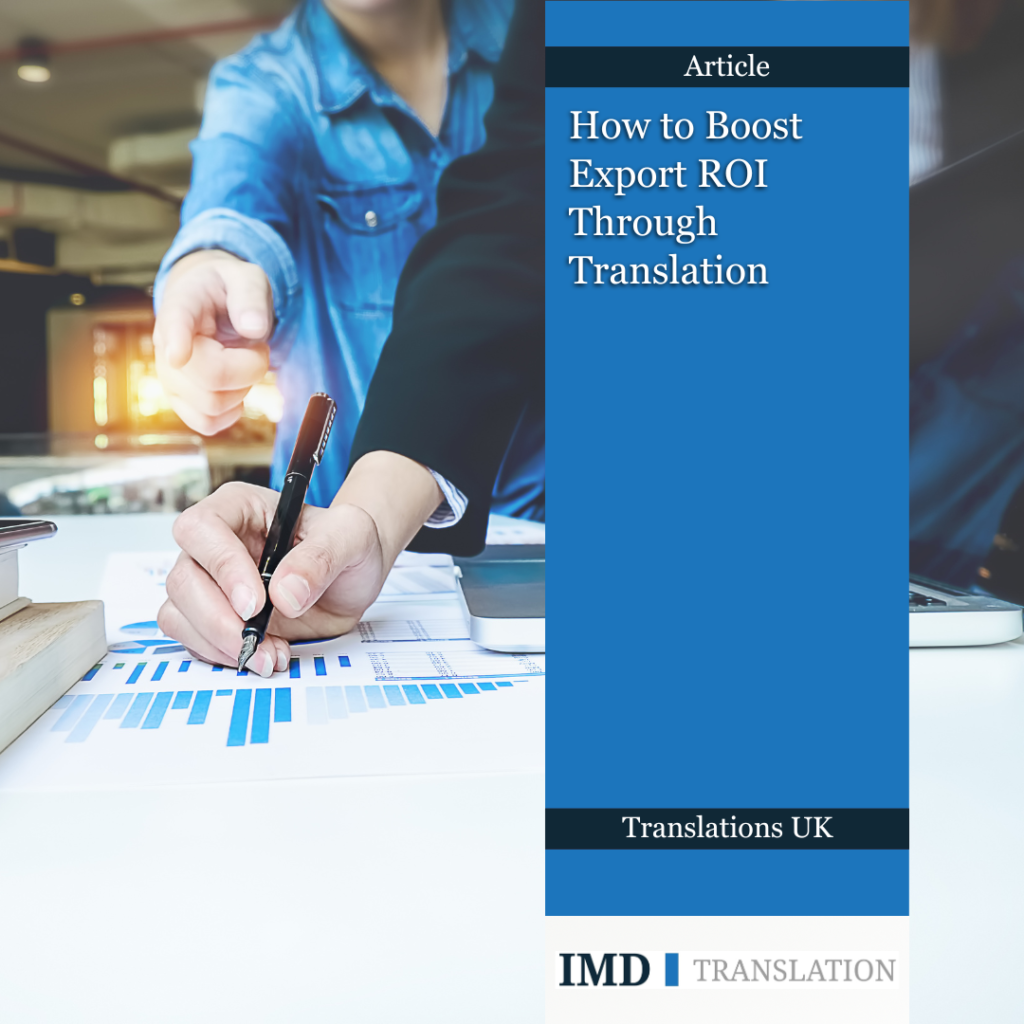 How to Boost Export ROI Through Translation